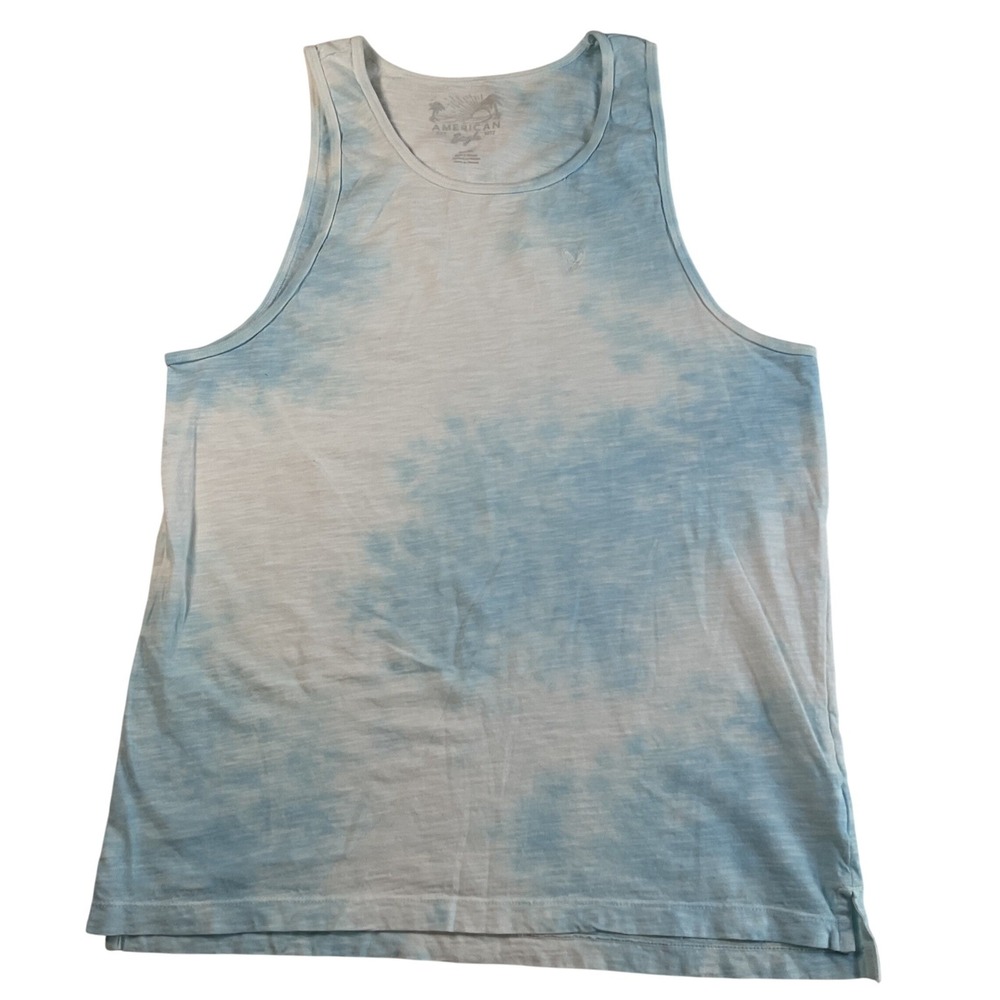 American Eagle Tank Top Shirt Mens S Blue Sleeveless Muscle Casual Summer Lot 3 - Picture 2 of 15